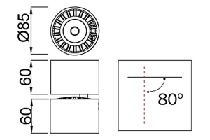 Спот Mantra Columbretes C0086 - 2