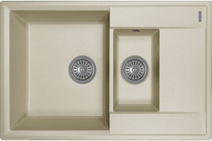 Мойка Flortek Консул 760 К, грей FSm 