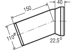 Фановая труба Viega  (101855) - 2