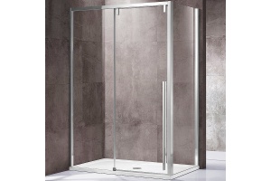 Душевой уголок Vincea Lugano 150х100 хром стекло прозрачное