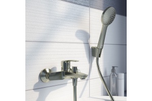 Смеситель IDDIS Ray для ванны с душем, сатин RAYBN02i02 - 3