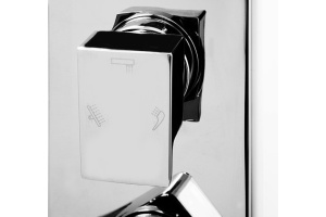 Смеситель Wasserkraft Aller 10671 С ВНУТРЕННЕЙ ЧАСТЬЮ, для ванны и душа - 3