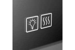 Зеркало BelBagno Marino 80х80 с подсветкой с подогревом с сенсорным выключателем - 3