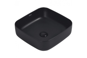 Накладная раковина Abber Rechteck 39 черная матовая