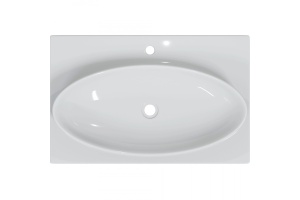 Раковина мебельная Санта Вега 70 белый - 2