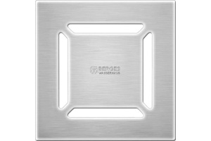 Душевой трап Berges Wasserhaus Zentrum Norma 090462 10 x10 см, хром - 3