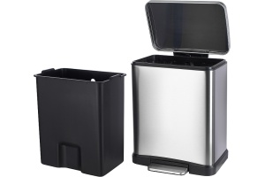 Ведро для мусора WeltWasser WW LASSY MT 12L матовый хром (10000006128) - 2