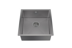 Мойка, нерж. сталь, универсального монтажа, графит - 2