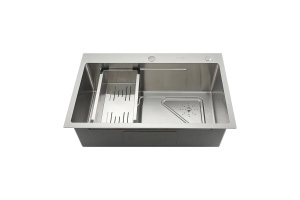 Кухонная раковина Gappo 72х46 сатин