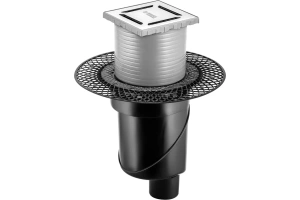 Душевой трап Berges Platz Norma 10х10 хром глянцевый