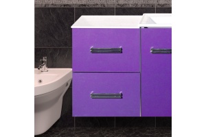 Тумба Misty Атланта 38 сиреневая