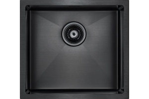 Мойка кухонная Paulmark Weser 48 темный хром 