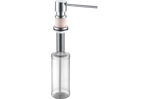 Дозатор для моющего средства Paulmark Kraft бежевый матовый