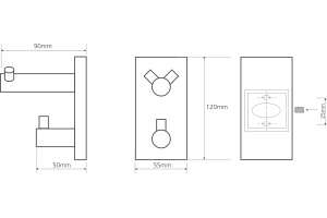 Крючок Bemeta Beta (132405222) - 2