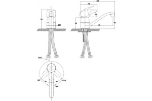 Смеситель Kaiser Leon 19310 для раковины - 2