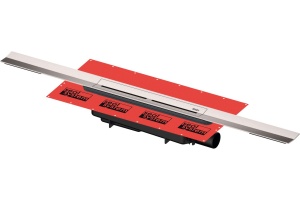 Душевой лоток Tece Drainprofile с решеткой хром сатинированный