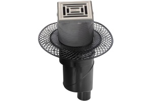 Душевой трап Berges Wasserhaus Platz Uno 15x15 см 090070