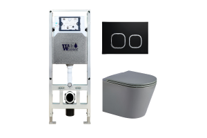 Комплект Weltwasser AMBERG 506 ST + SALZBACH 041 MT-GR + AMBERG RD-BL (10000011103)