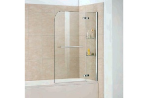 Шторка на ванну Weltwasser WW100 100D2АК-100х140 хром (10000001237)