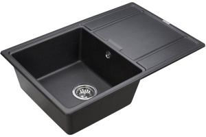 Мойка кухонная Paulmark Flugen PM217850-BL черный - 2