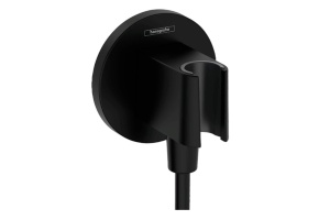 Шланговое подключение Hansgrohe FixFit S матовый черный