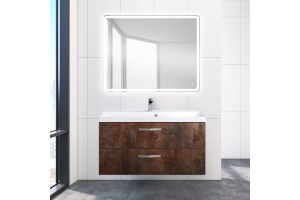 Тумба с раковиной BelBagno Aurora 100 metallo vintage - 2