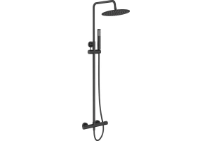 Душевая стойка BelBagno Uno черный