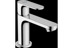 Смеситель для раковины Hansgrohe Rebris S с донным клапаном хром