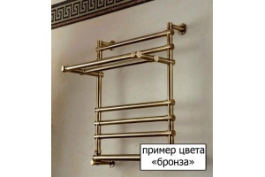 Водяной полотенцесушитель Margaroli   бронза (400OB) - 2