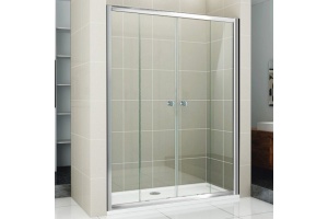 Душевая дверь в нишу Cezares Pratico BF2 160 C Cr