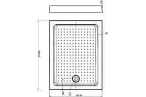 Поддон для душа Vincea VST-3AR-9012 120x90 - 2