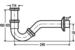 Сифон для биде Viega  (103781) - 3