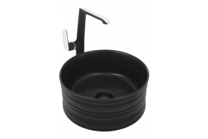 Раковина накладная Weltwasser WW ELBACH 3272 MB 40.5 матовый черный (10000004559)