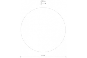 Настенный светодиодный светильник Nowodvorski Ring Led M 10277 - 3