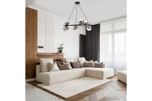 Подвесная люстра Escada Balance 1119/6S Black - 2