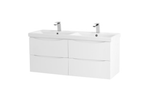 Мебельная раковина Belbagno двойная 120х45 белый (BB-0325-120-2-LVB) - 3