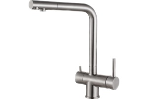 Смеситель Zorg Inox для кухонной мойки SZR-7039