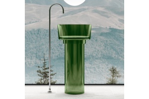 Раковина напольная Abber Kristall 45 зеленый