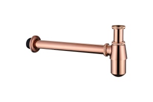 Сифон для раковины Abber розовое золото