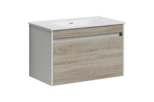 Тумба под раковину Sancos Smart 80 дуб бардолино (SM80E)