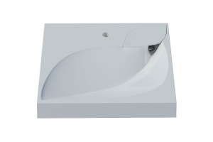 Раковина Stella Polar List 60х55 на стиральную машину белый