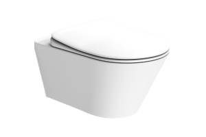 Унитаз подвесной Boheme Avva с крышкой белый матовый