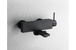 F66061K-01A-ENG Смеситель для ванны и душа Bravat Arc, черный (267942) - 2