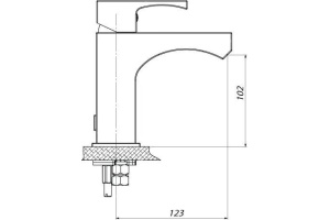 Смеситель для кухни GPD Fuego хром - 2
