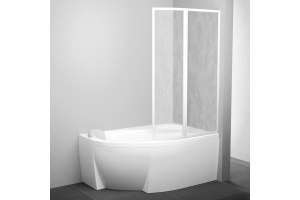 Шторка на ванну Ravak VSK2 Rosa 150 R Rain