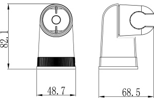 Настенный держатель Lemark  (LM8009C) - 2