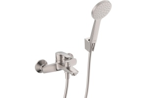 Смеситель IDDIS Ray для ванны с душем, сатин RAYBN02i02