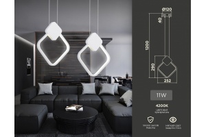 Подвесной светильник Ambrella FL FL5255 - 3