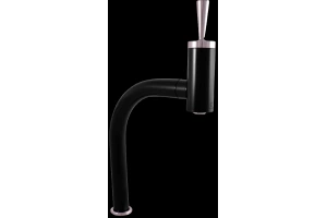 SE716.5CMATC SEINA JOYSTIC - смеситель для умывальника и раковины, ЧЕРНЫЙ МАТОВЫЙ/ХРОМ