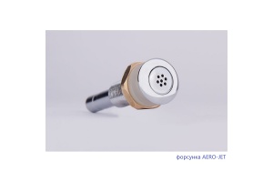 Ванна акриловая Excellent Glamour Relax 150х150 с гидромассажем белый - хром - 3